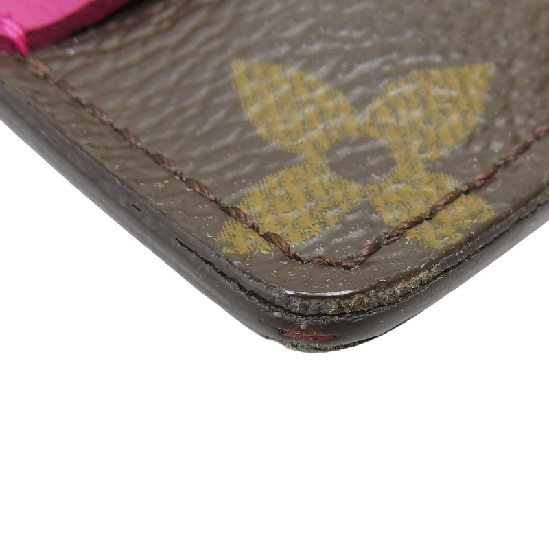棕色 原花帆布 圖騰 零錢包 M61487【LOUIS VUITTON LV 路易威登】 M61487-7