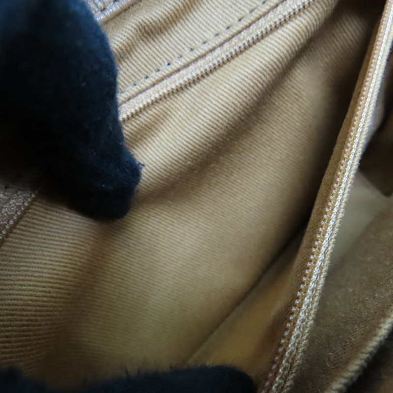 棕色 牛皮 菱格紋 荔枝紋 郵差包 肩背包 A93607【CHANEL 香奈兒】 A93607-8