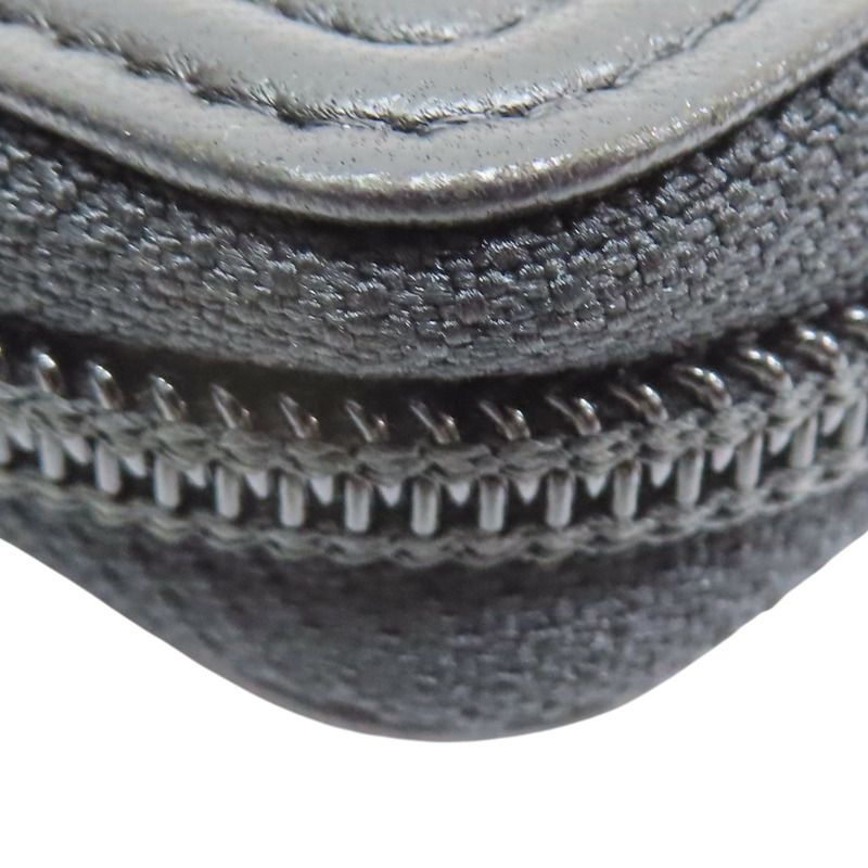 黑色羊皮 短夾【CHANEL 香奈兒】-12