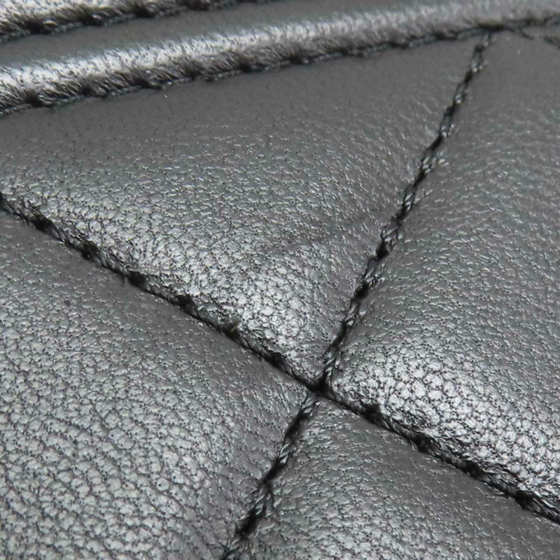 黑色羊皮 短夾【CHANEL 香奈兒】-16