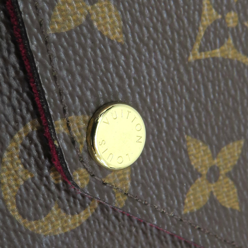 棕色 原花 帆布 Pochette Felicie 肩背包 M61276【LOUIS VUITTON LV 路易威登】 M81896-12