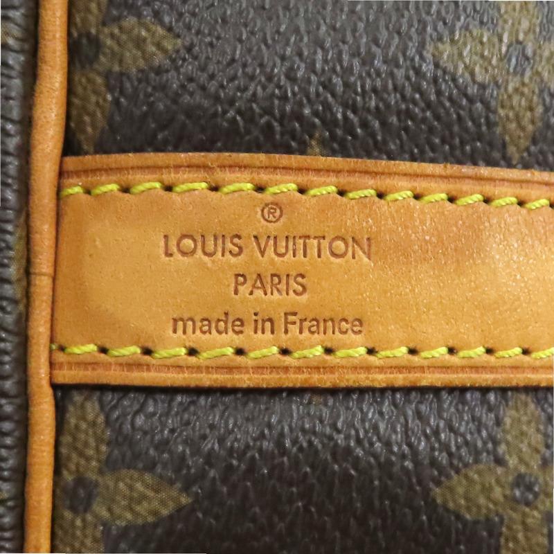 棕色 原花帆布 Speedy Bandouliere 30 兩用包 無鑰匙【LOUIS VUITTON LV 路易威登】 M46980-7