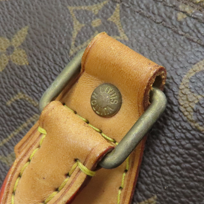 棕色 原花帆布 Speedy Bandouliere 30 兩用包 無鑰匙【LOUIS VUITTON LV 路易威登】 M46980-17