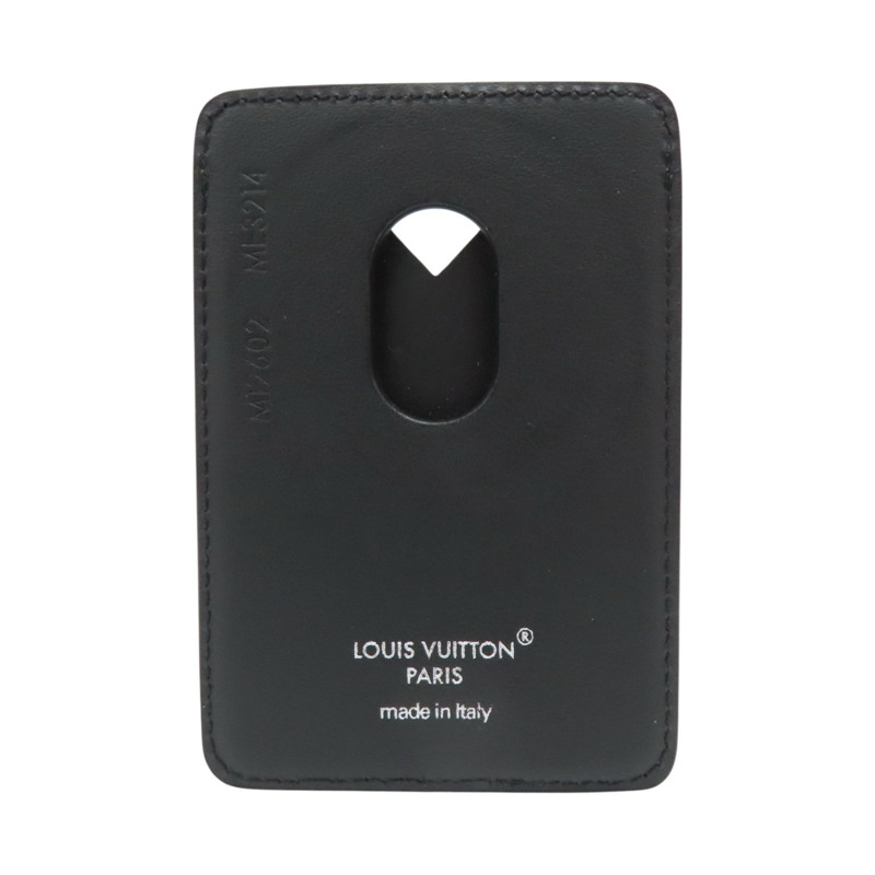 黑色 Mongram Edipse帆布 Porte-Cartes Magnet 磁吸式 卡夾 M12602【LOUIS VUITTON LV 路易威登】 M12602-1