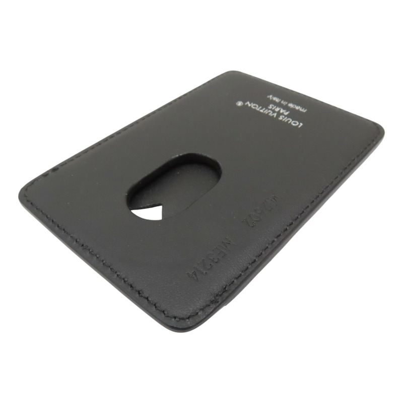 黑色 Mongram Edipse帆布 Porte-Cartes Magnet 磁吸式 卡夾 M12602【LOUIS VUITTON LV 路易威登】 M12602-3