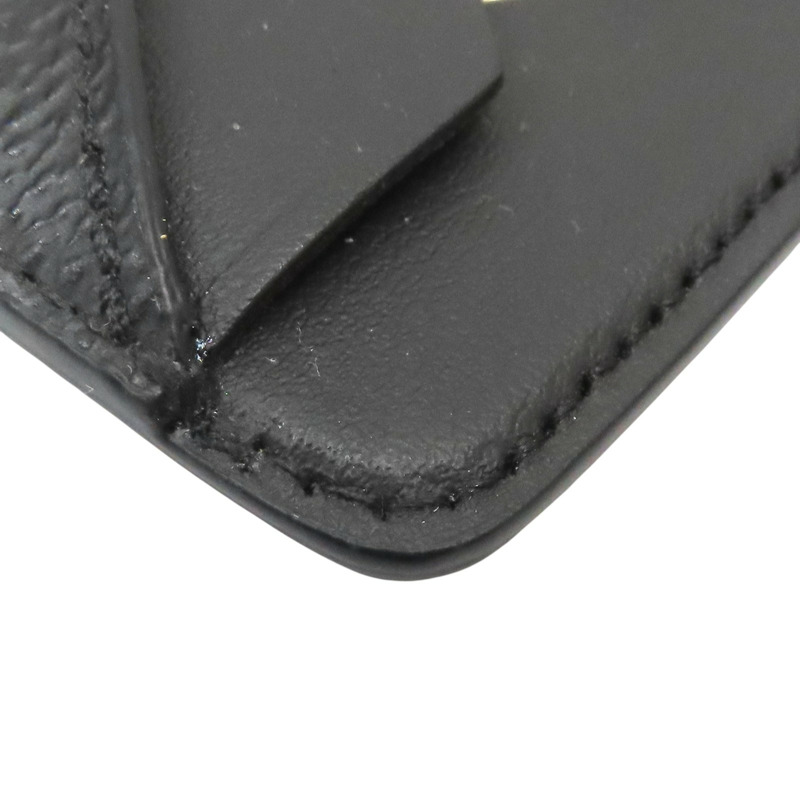 黑色 Mongram Edipse帆布 Porte-Cartes Magnet 磁吸式 卡夾 M12602【LOUIS VUITTON LV 路易威登】 M12602-8