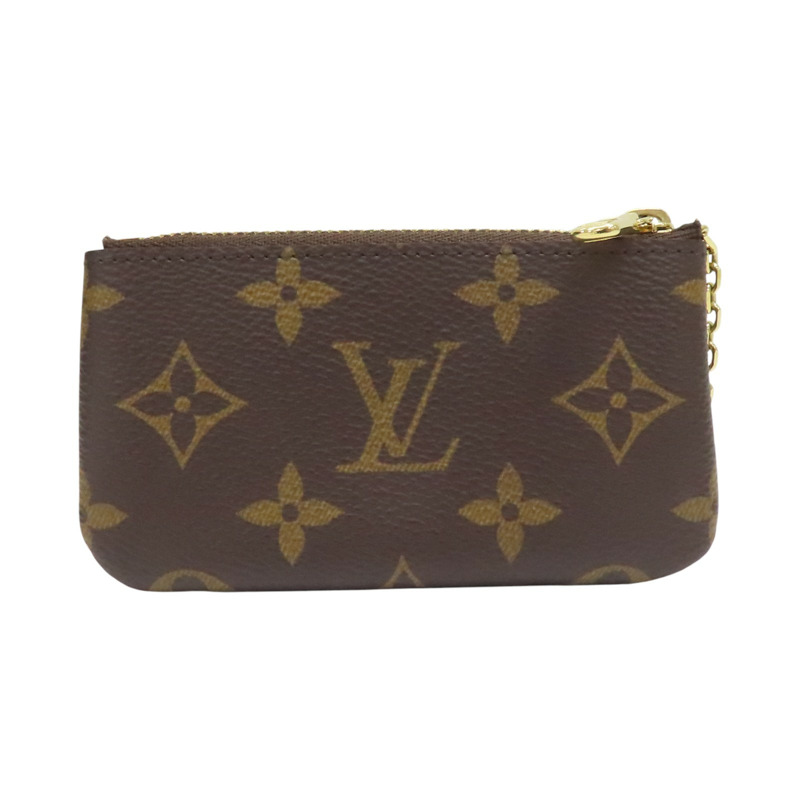 棕色 原花帆布 鑰匙零錢包 M62650【LOUIS VUITTON LV 路易威登】 M62650-1