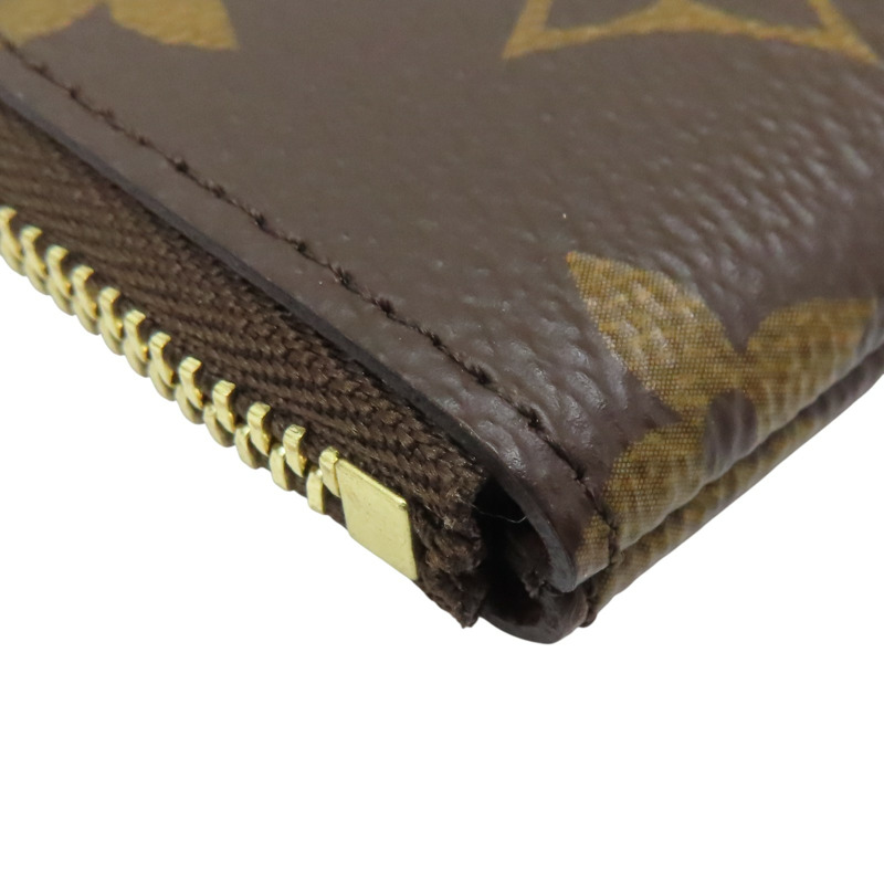 棕色 原花帆布 鑰匙零錢包 M62650【LOUIS VUITTON LV 路易威登】 M62650-9