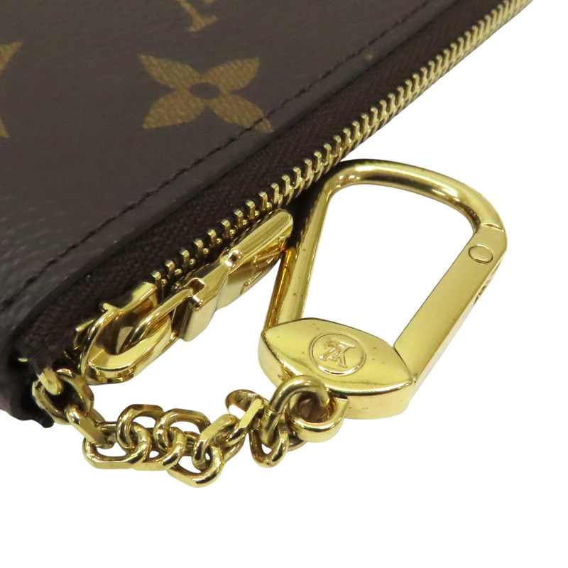 棕色 原花帆布 鑰匙零錢包 M62650【LOUIS VUITTON LV 路易威登】 M62650-11