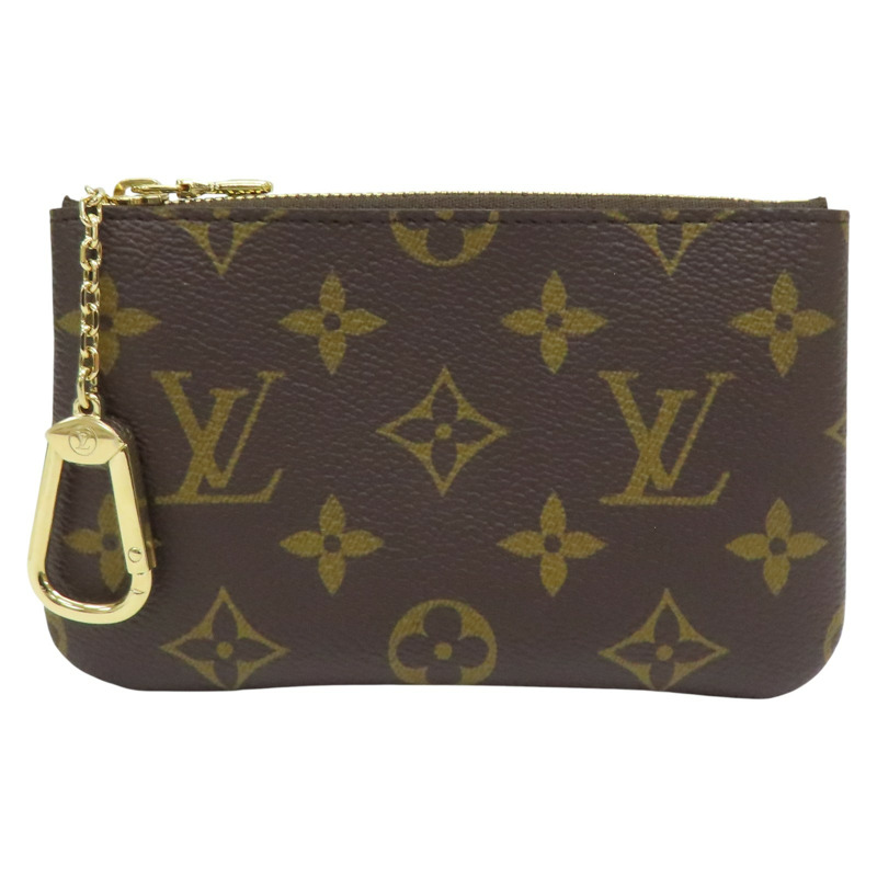 棕色 原花帆布 鑰匙零錢包S M13559【LOUIS VUITTON LV 路易威登】 M13559-0