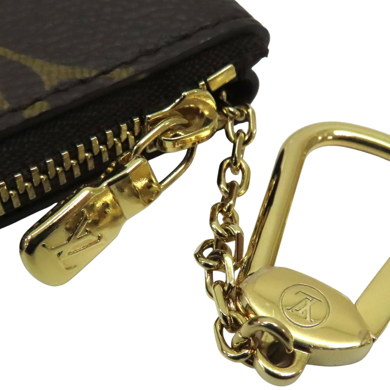 棕色 原花帆布 鑰匙零錢包S M13559【LOUIS VUITTON LV 路易威登】 M13559-12