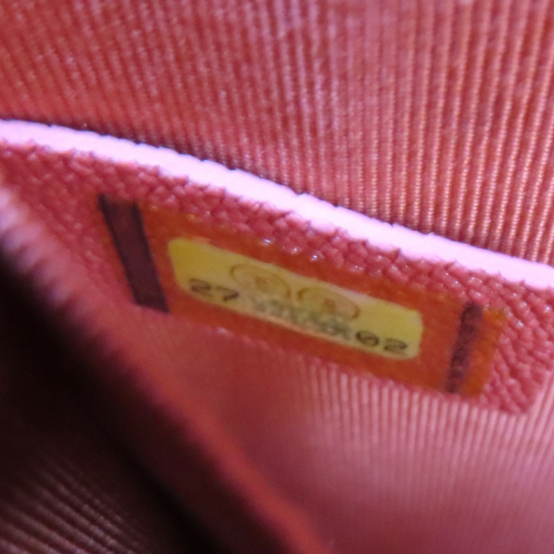 粉色 荔枝紋 牛皮 North South BOY 鍊帶 金扣 肩背包【CHANEL 香奈兒】 AS0130-7