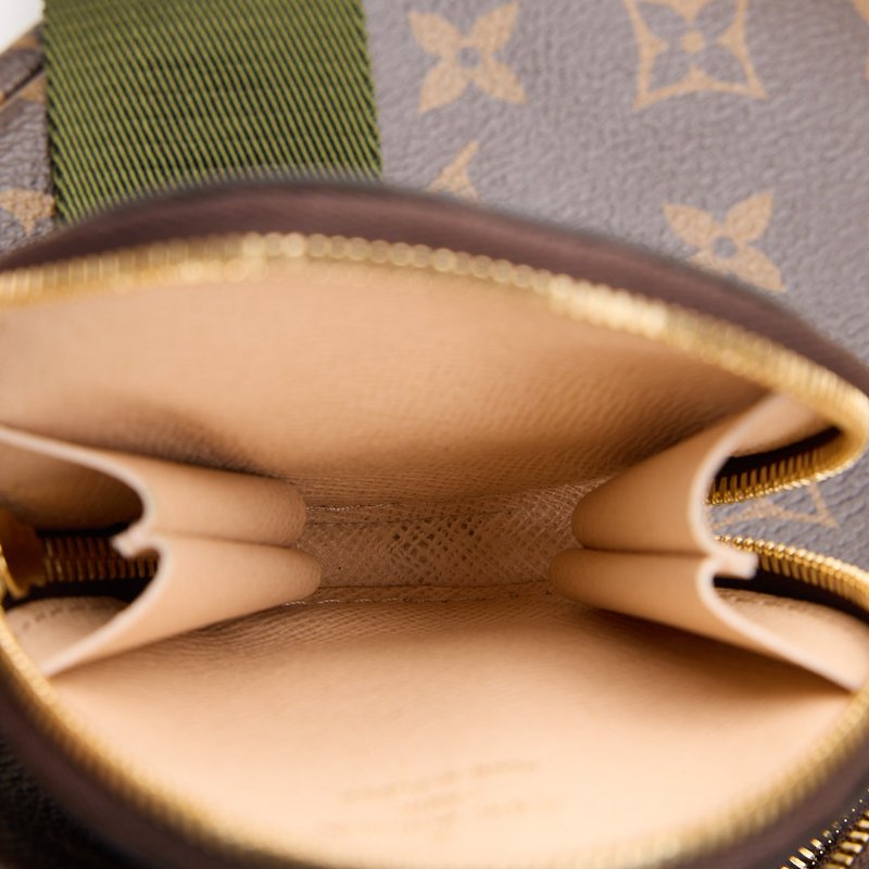 二手Lv 五合一麻將包/綠背帶 晶片款-18