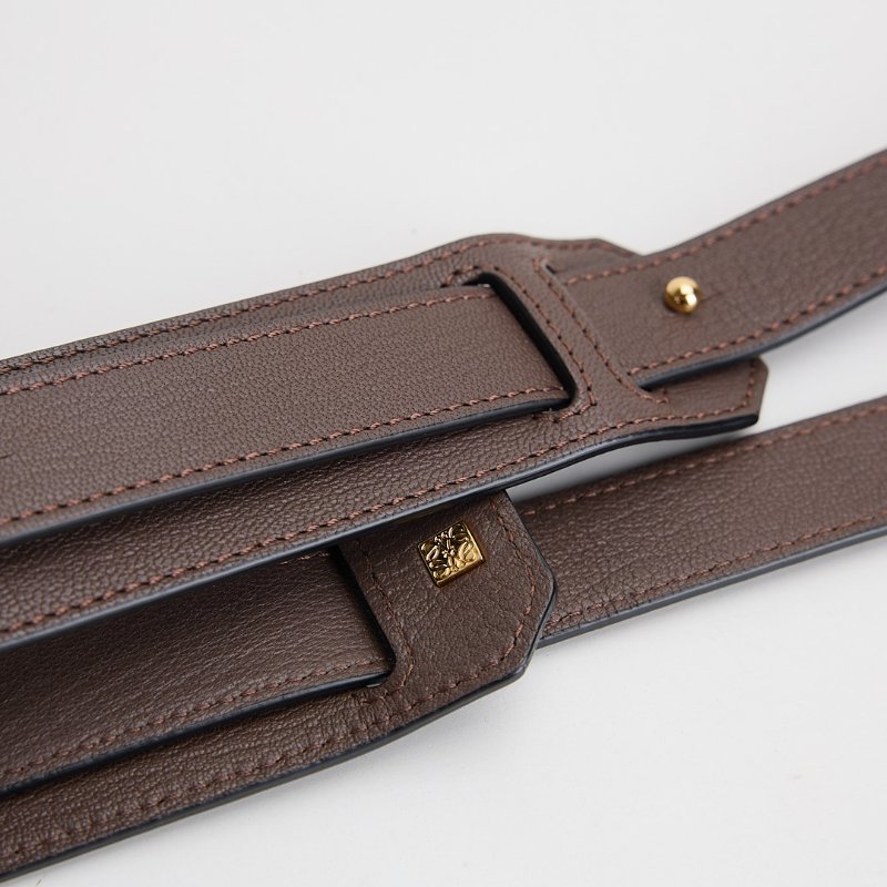 二手Loewe Puzzle edge 中號深棕色-15