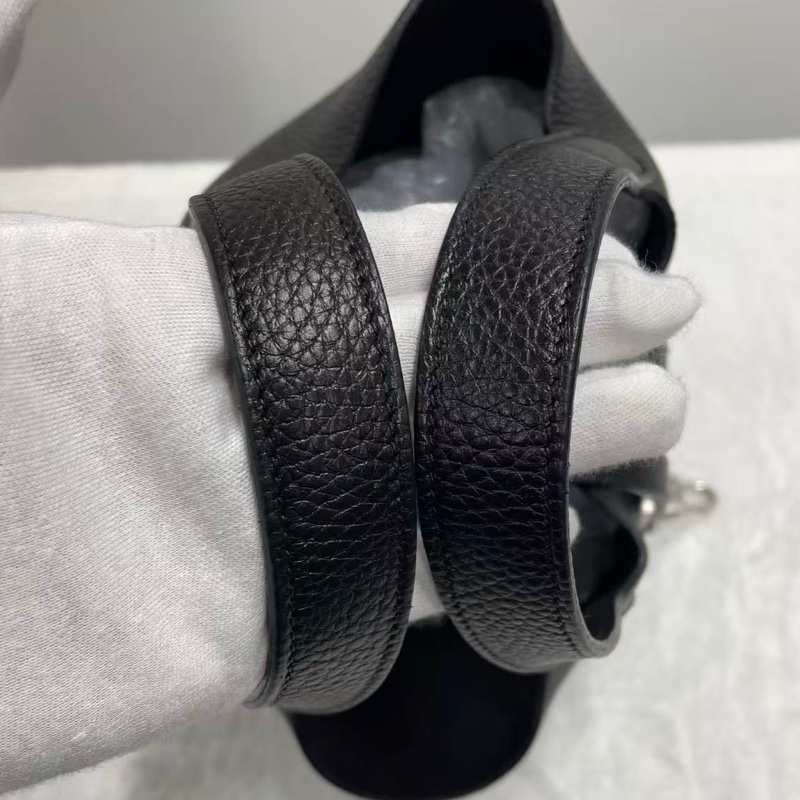 Hermes Picotin 18黑銀菜籃子-12