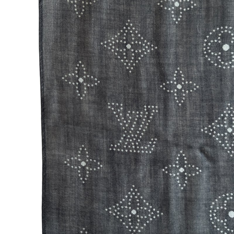 LOUIS VUITTON 老花 羊絨 圍巾 披肩-7