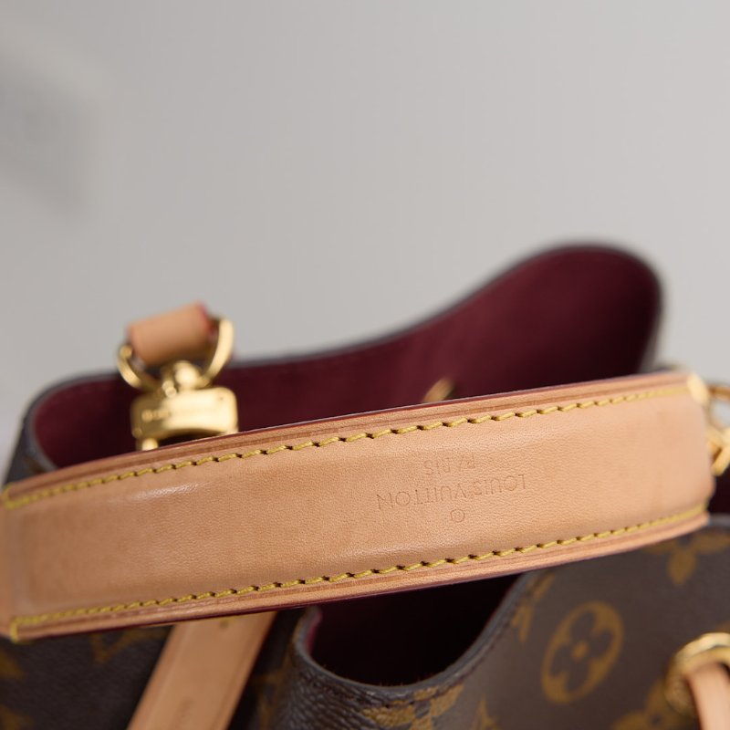 二手Lv neonoe bb 水桶包老花-15