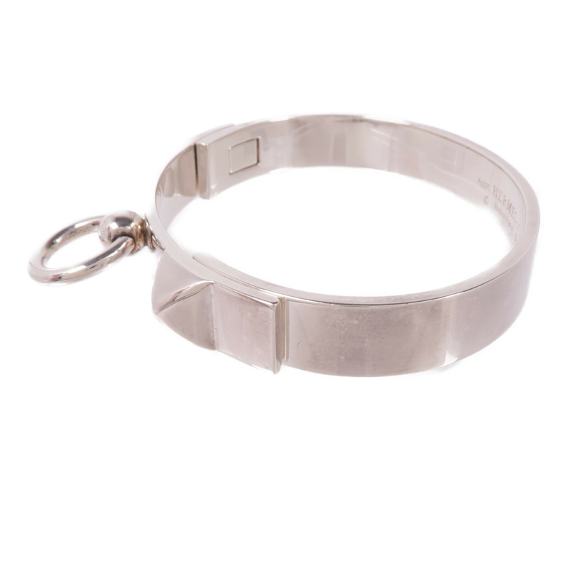 HERMES 925純銀CDC Collier de chien Bracelet手鐲-1