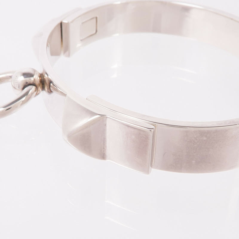 HERMES 925純銀CDC Collier de chien Bracelet手鐲-4
