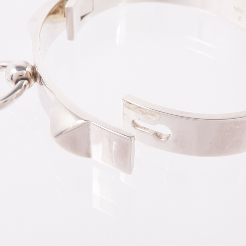 HERMES 925純銀CDC Collier de chien Bracelet手鐲-5