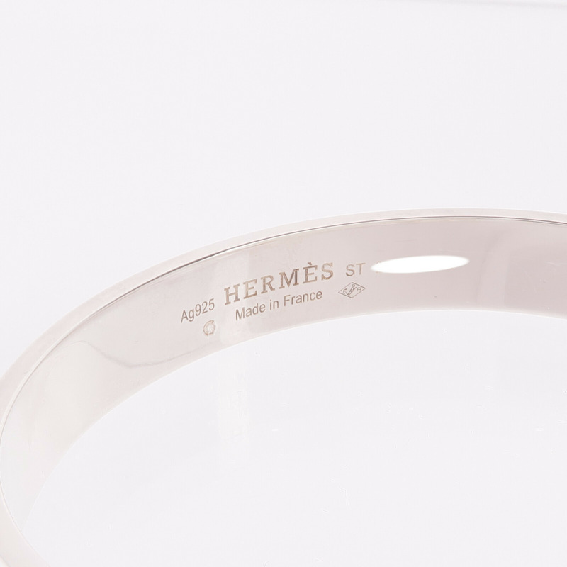 HERMES 925純銀CDC Collier de chien Bracelet手鐲-6
