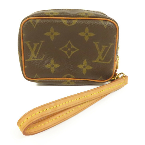LOUIS VUITTON Monogram Trousse Wapity Pouch金扣手拿包
