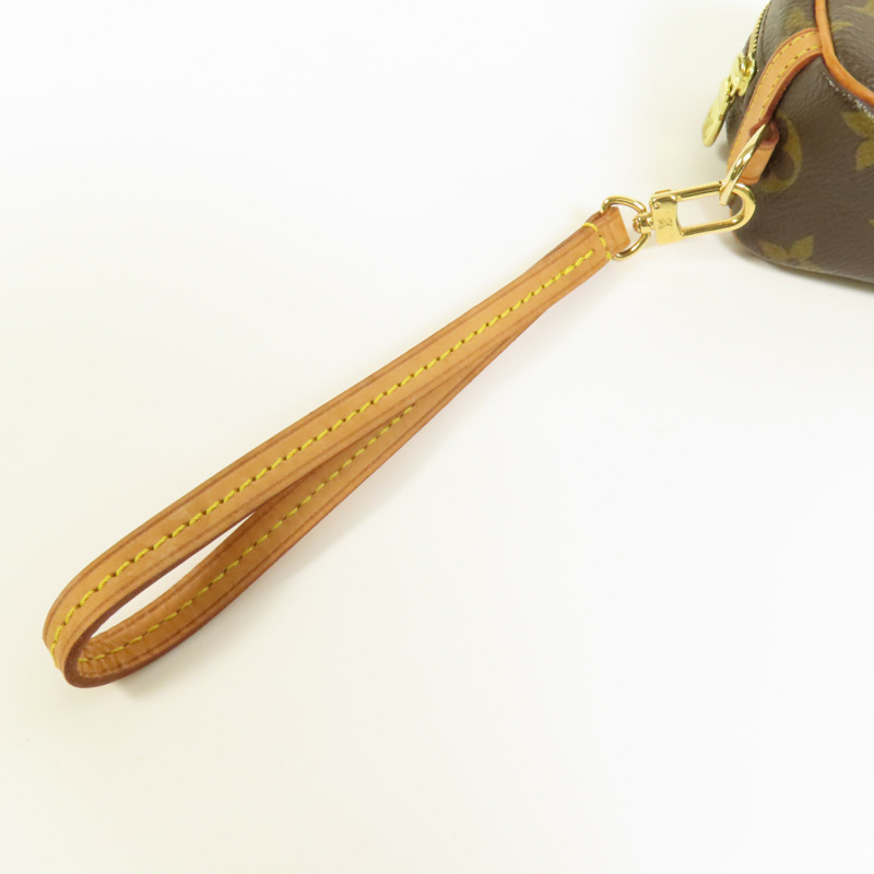 LOUIS VUITTON Monogram Trousse Wapity Pouch金扣手拿包-5