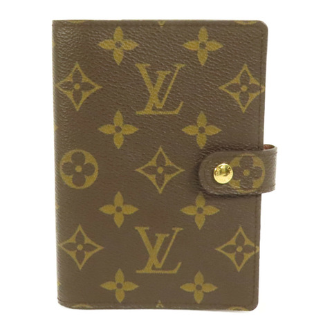 LOUIS VUITTON Monogram Agenda Cover金扣記事本封套