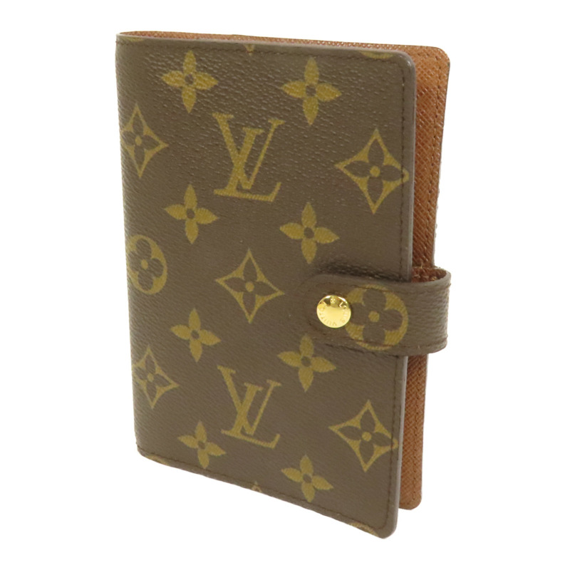 LOUIS VUITTON Monogram Agenda Cover金扣記事本封套-2