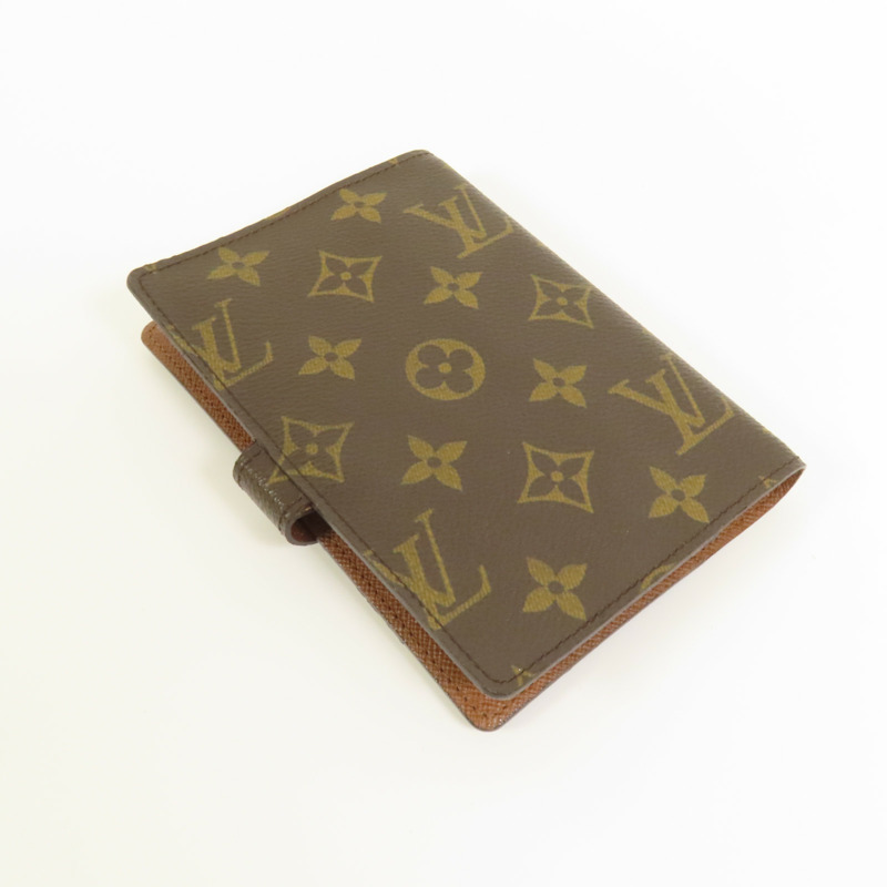 LOUIS VUITTON Monogram Agenda Cover金扣記事本封套-5