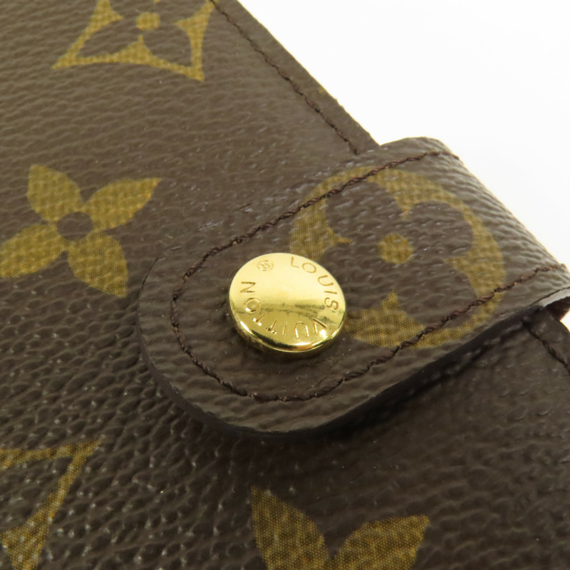 LOUIS VUITTON Monogram Agenda Cover金扣記事本封套-6