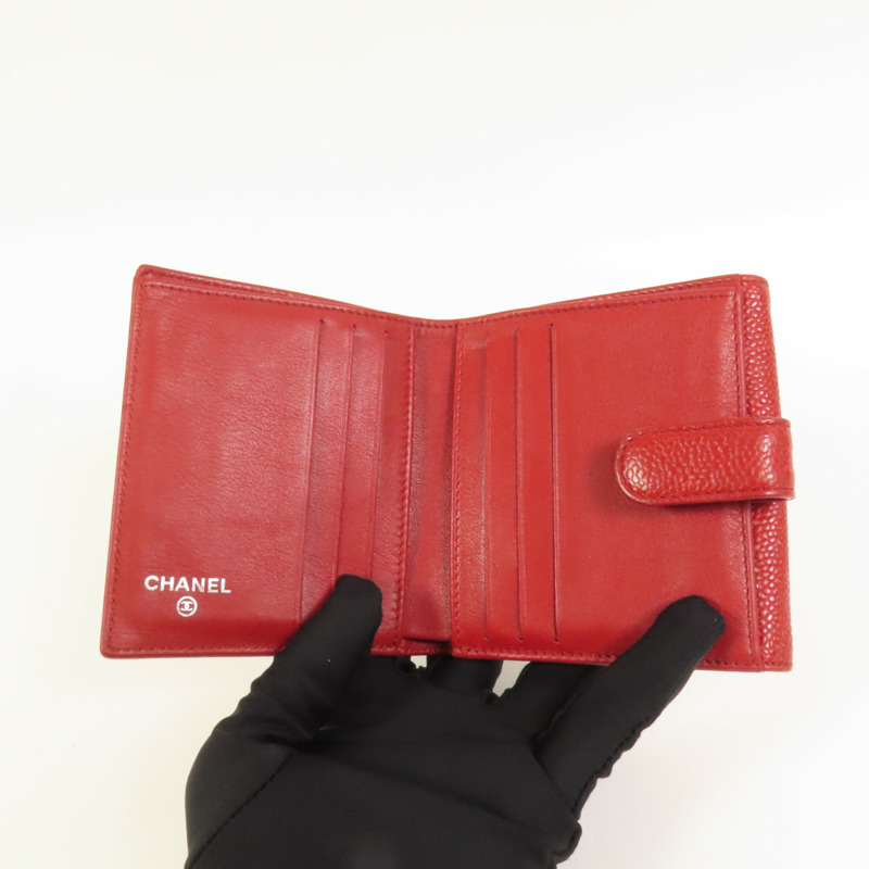 CHANEL 牛皮皮革Wallet錢包-5