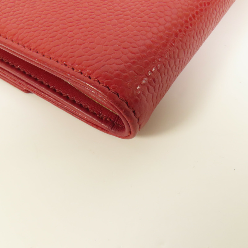 CHANEL 牛皮皮革Wallet錢包-9