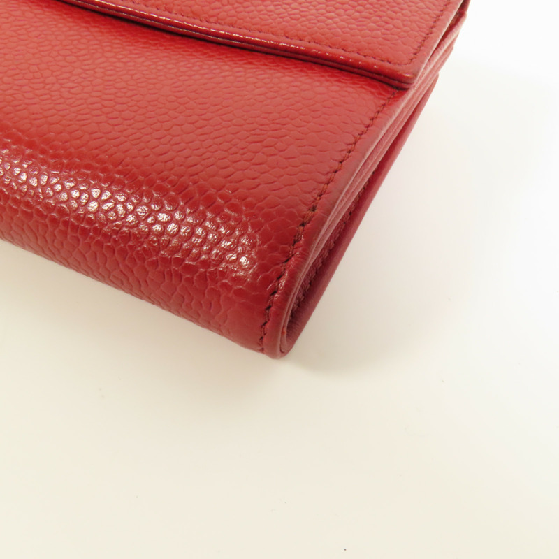 CHANEL 牛皮皮革Wallet錢包-11