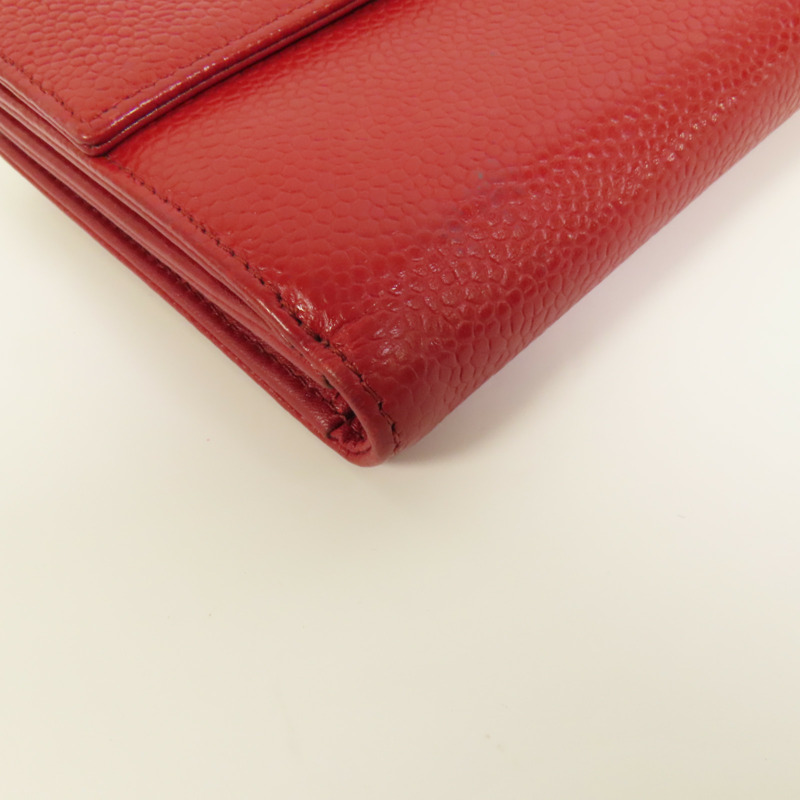 CHANEL 牛皮皮革Wallet錢包-12