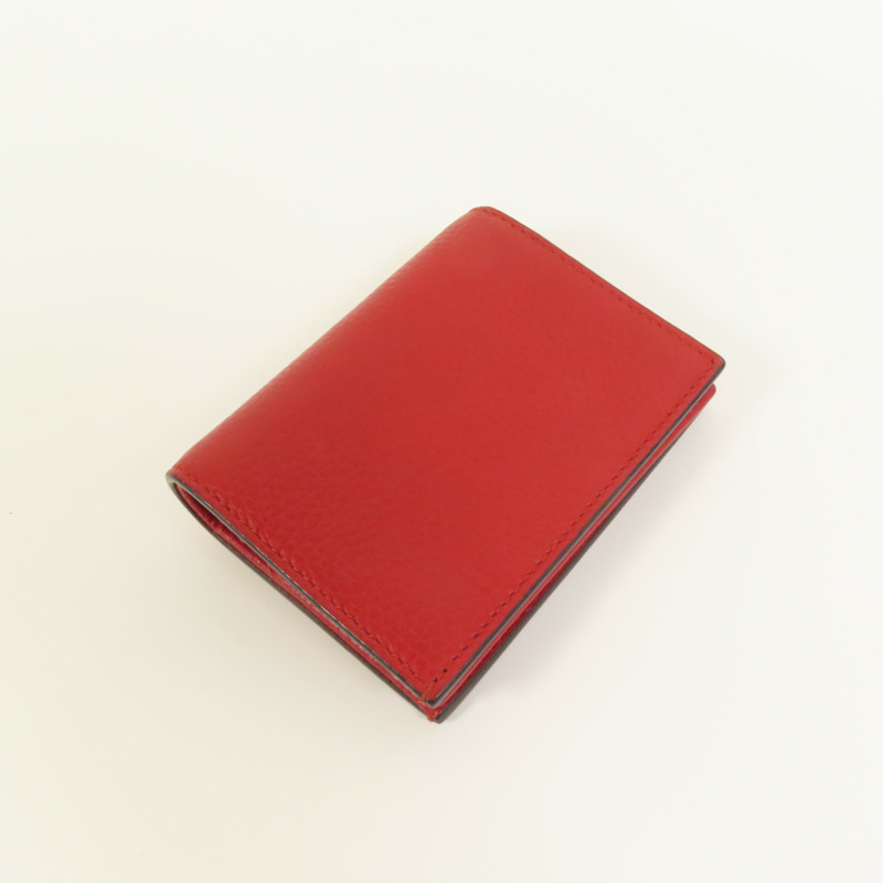 GUCCI 牛皮皮革Small Wallet金扣錢包-4