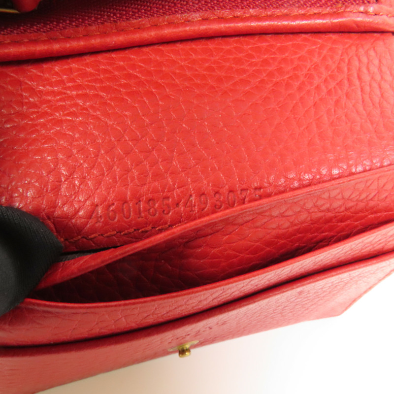 GUCCI 牛皮皮革Small Wallet金扣錢包-7