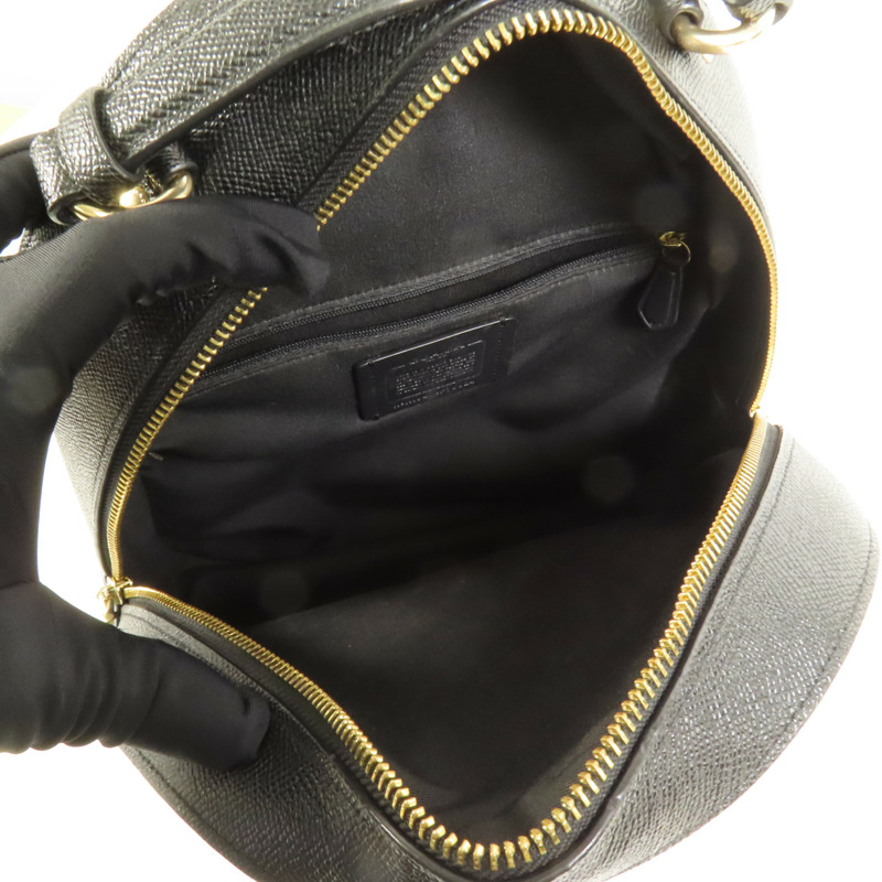 COACH 牛皮皮革Backpack金扣背包-4