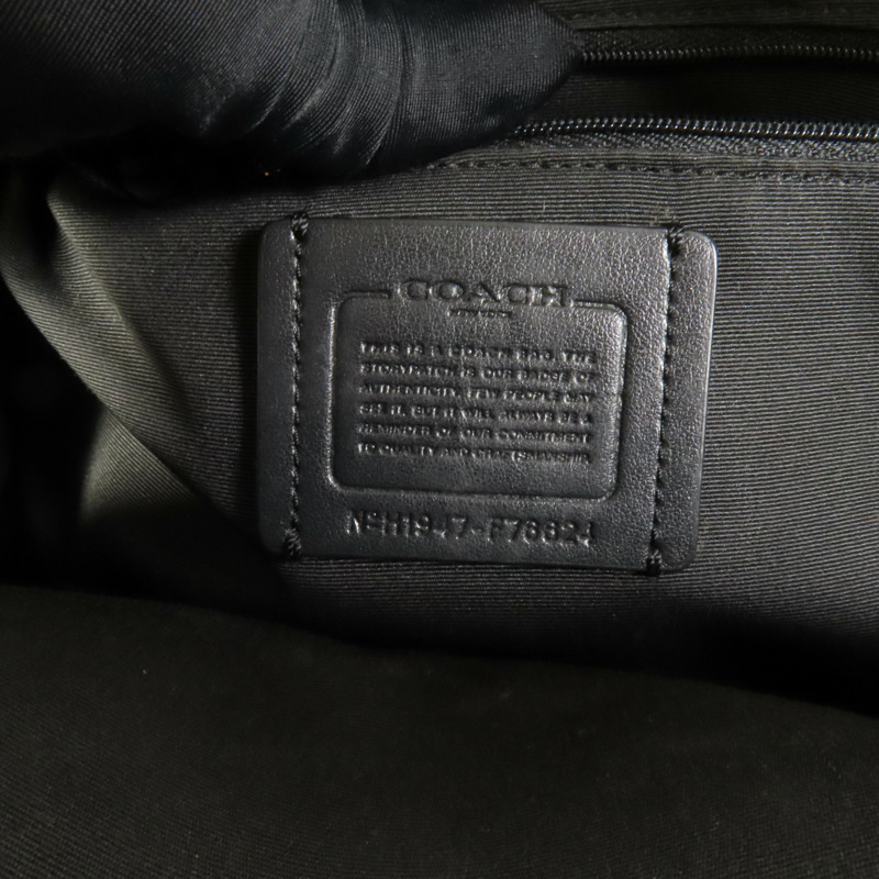 COACH 牛皮皮革Backpack金扣背包-6