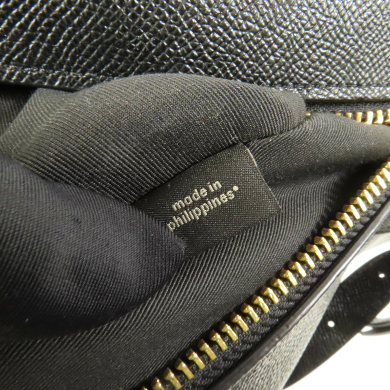 COACH 牛皮皮革Backpack金扣背包-9