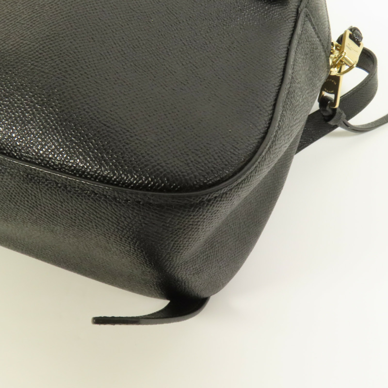 COACH 牛皮皮革Backpack金扣背包-11