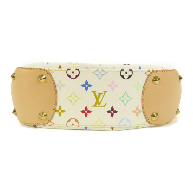 LOUIS VUITTON Monogram Multicolore Judy PM 2 way Shoulder Bag金扣手挽肩背兩用袋-3