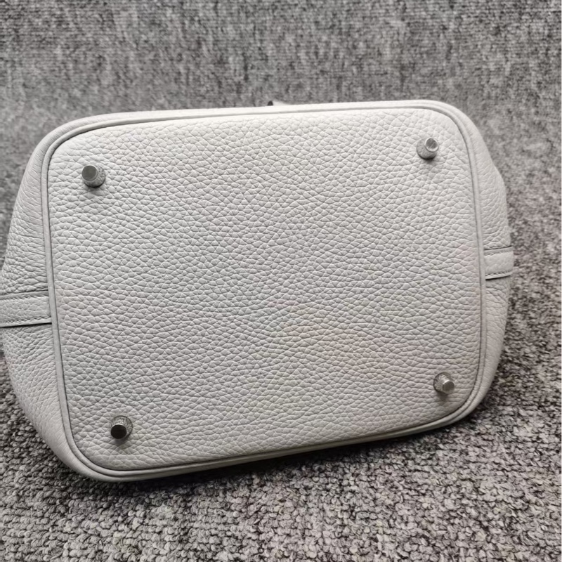 Hermes picotin 22 愛馬仕 菜籃子22 聖杯藍色-5