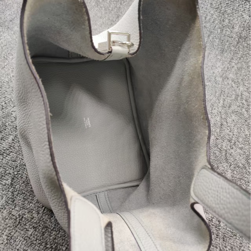 Hermes picotin 22 愛馬仕 菜籃子22 聖杯藍色-7