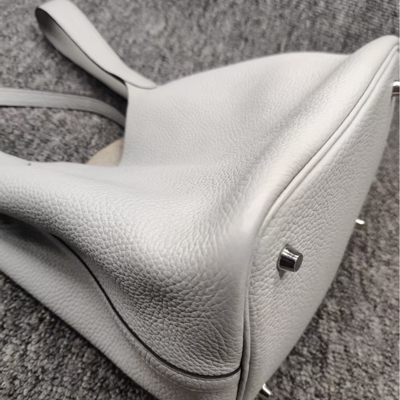 Hermes picotin 22 愛馬仕 菜籃子22 聖杯藍色-14