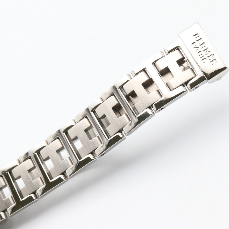 愛馬仕 Clipper 系列腕錶，不鏽鋼材質，女士款，白色，CL4.210-11