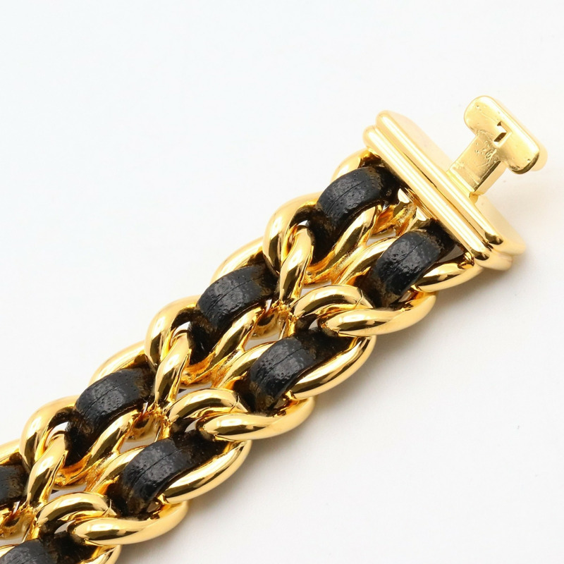 香奈兒 Premiere L 腕錶，鍍金，皮革錶帶，女士，黑色，H0001-11