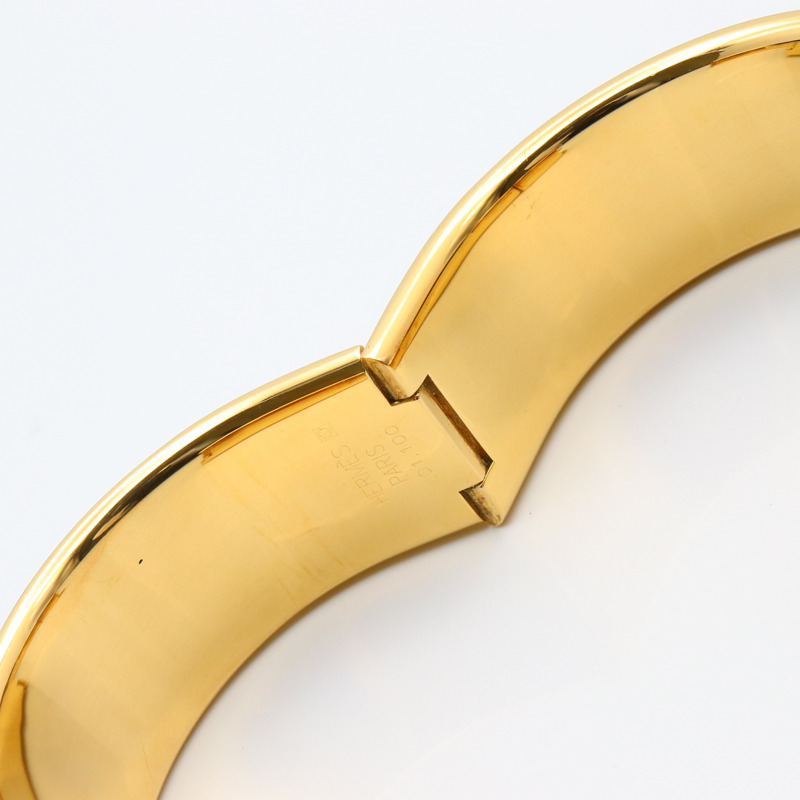 愛馬仕 LOQUE 女士腕錶，鍍金款，金色，LO1.201-12