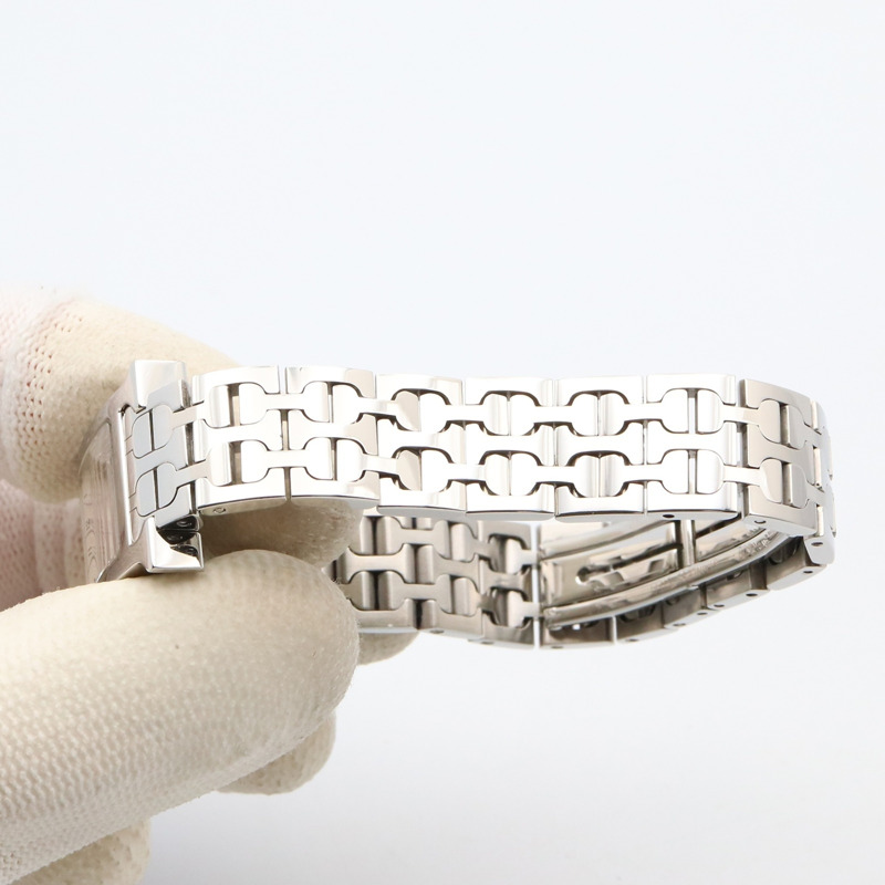 愛馬仕H系列腕錶，不鏽鋼材質，女士款，銀色，型號HH1.110-7