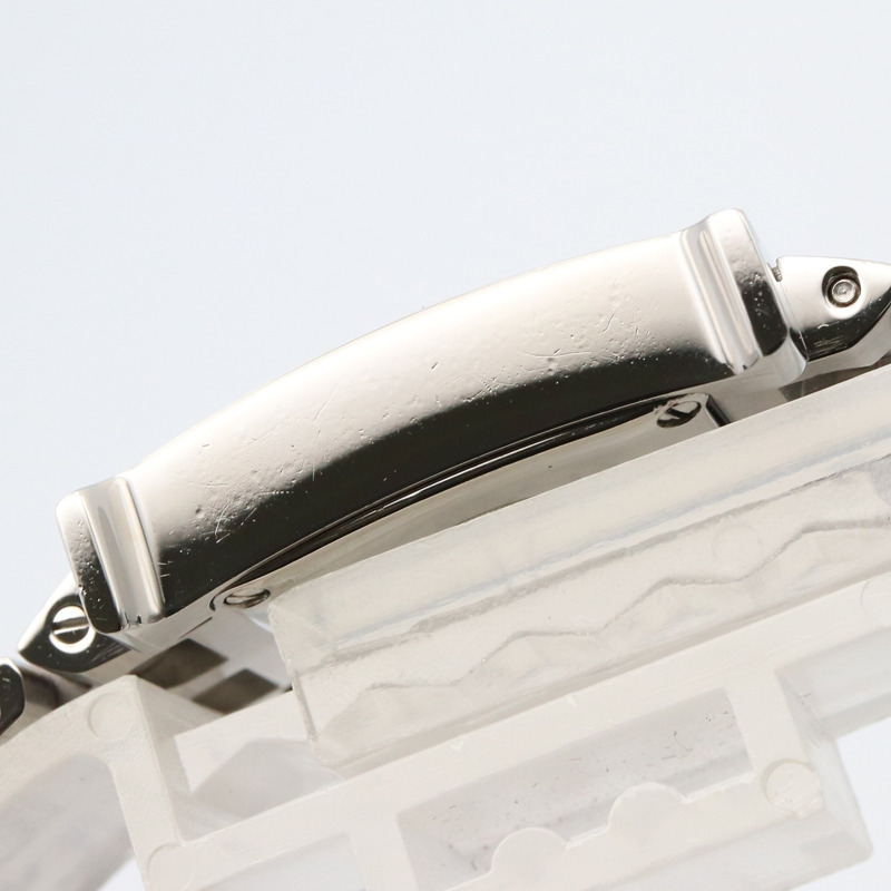 愛馬仕H系列腕錶，不鏽鋼材質，女士款，銀色，型號HH1.110-12